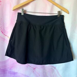 Stretchtech M Black Athletic Skort Sporty Blokettecore Tennis Golf Preppy